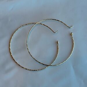 Francesca’s Hoop Earrings (2.5 inch)
